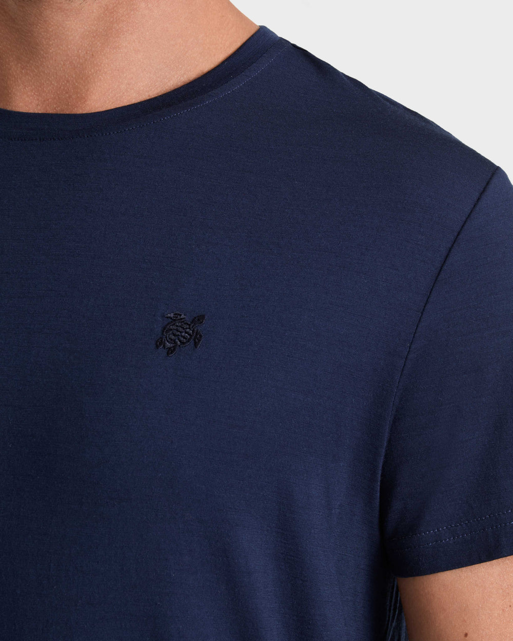 Wool T-shirt Solid - Blue Navy / Vilebrequin Online