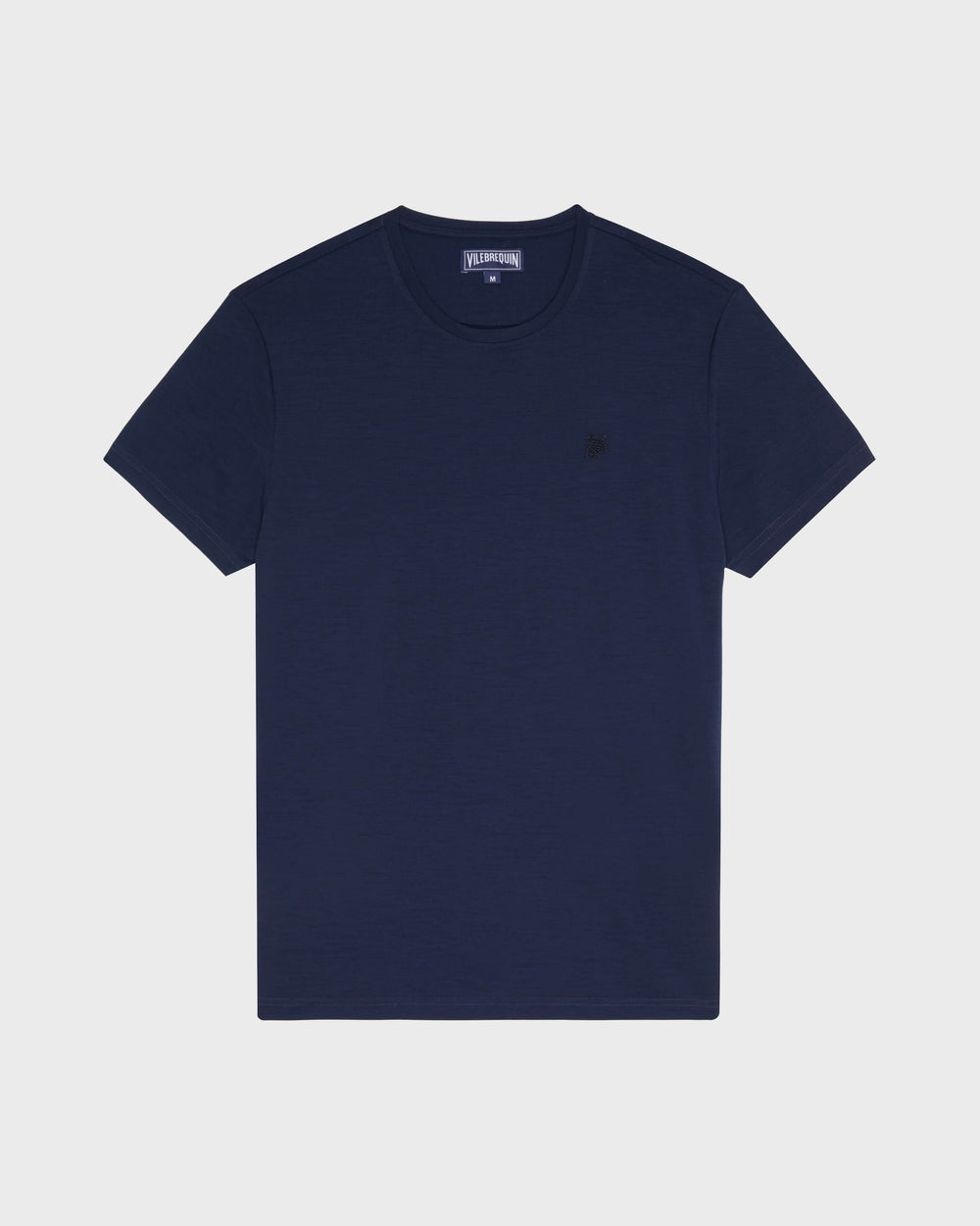 Wool T-shirt Solid - Blue Navy / Vilebrequin Online