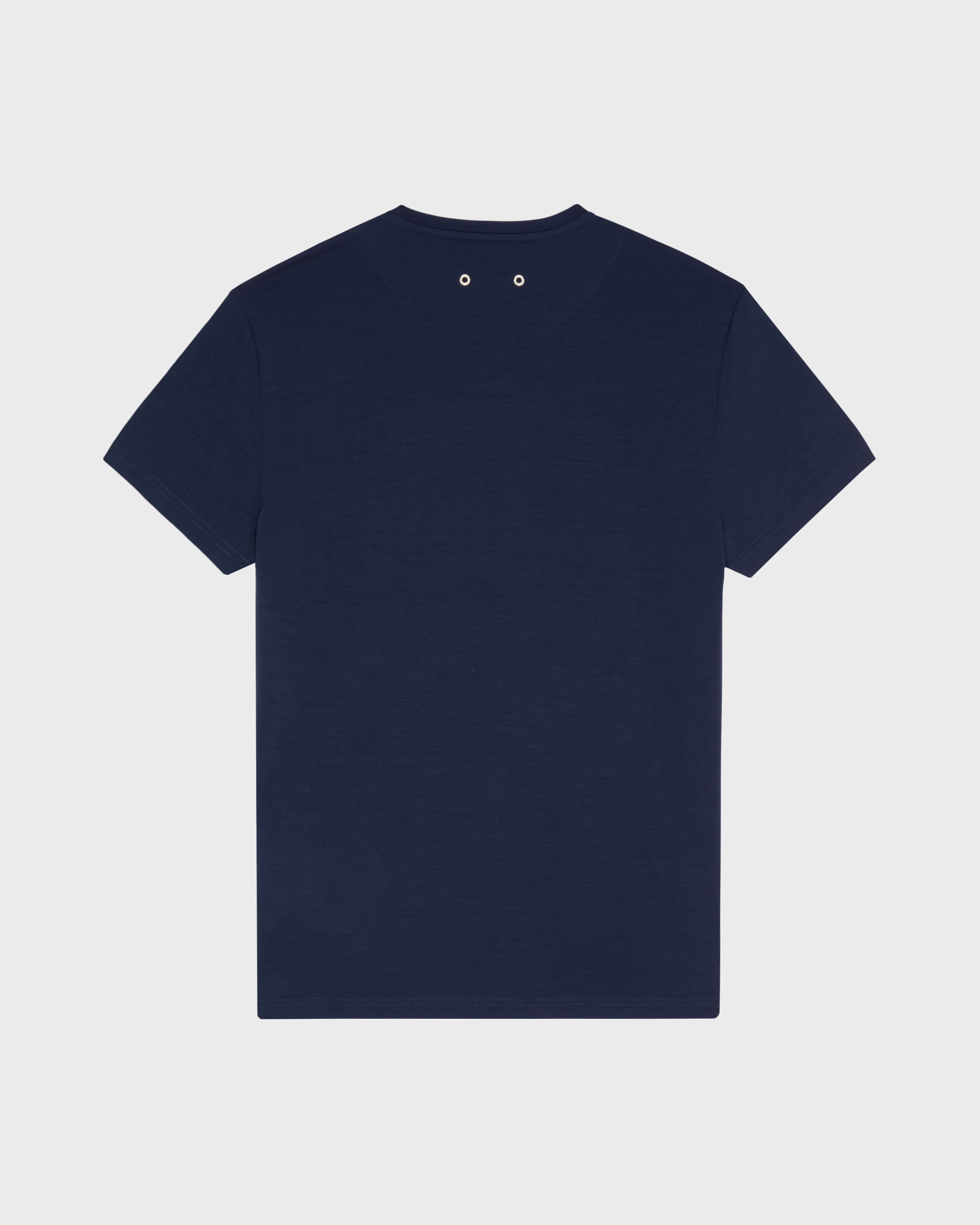 Wool T-shirt Solid - Blue Navy / Vilebrequin Online