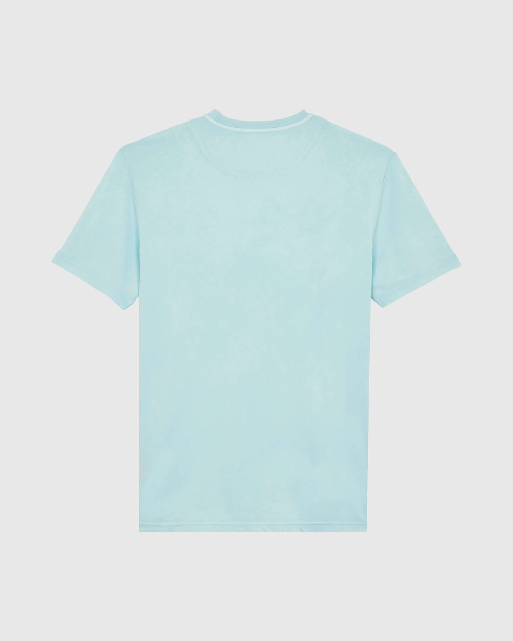 Solid Organic cotton T-shirt Natural Colors - Blue Pacific / Vilebrequin Outlet