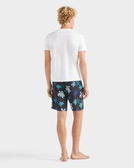 Organic Cotton T-shirt Big Turtle Embroidery - White / Vilebrequin New