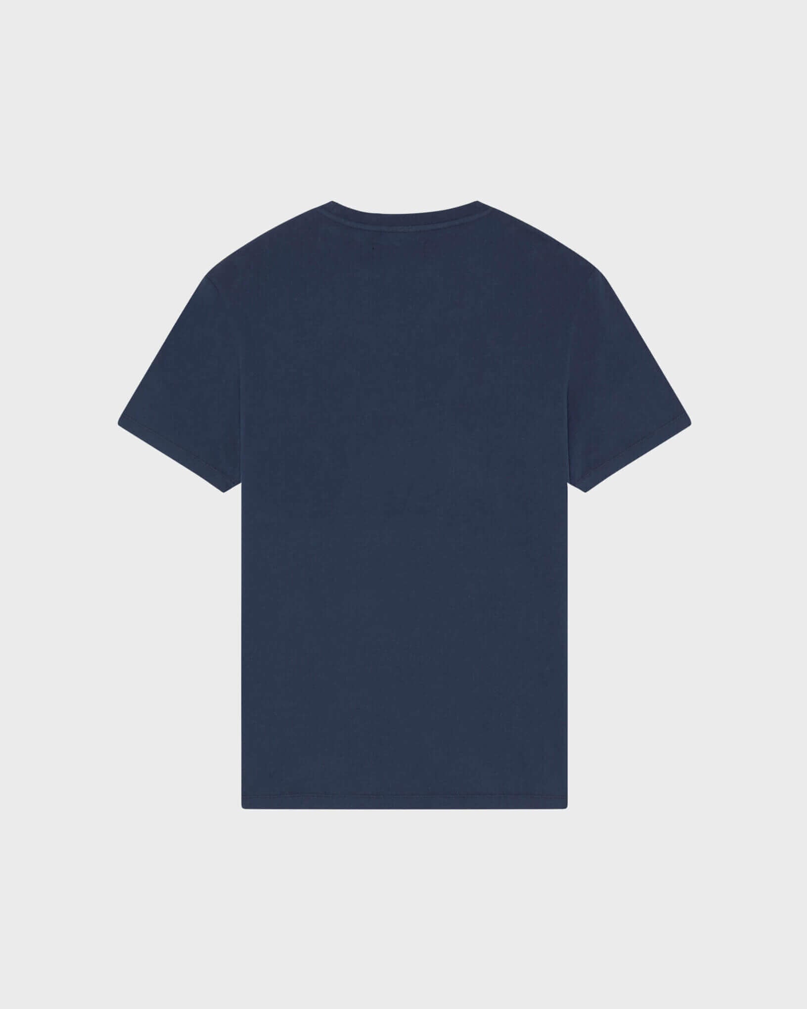 Organic Cotton T-shirt Big Turtle Embroidery - Blue Navy / Vilebrequin Online