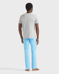 Cotton T-shirt Contrasted Placed Gomy Logo - Heather grey / Vilebrequin Sale