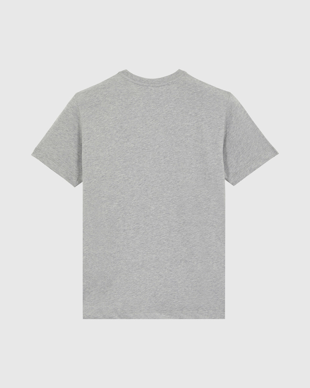 Cotton T-shirt Contrasted Placed Gomy Logo - Heather grey / Vilebrequin Sale