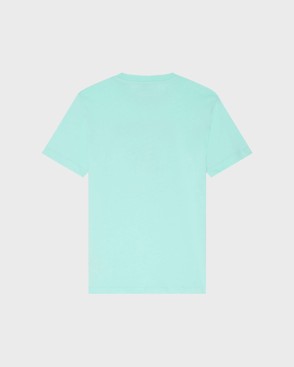 Cotton T-shirt Contrasted Placed Gomy Logo - Green Caribbean / Vilebrequin On sale