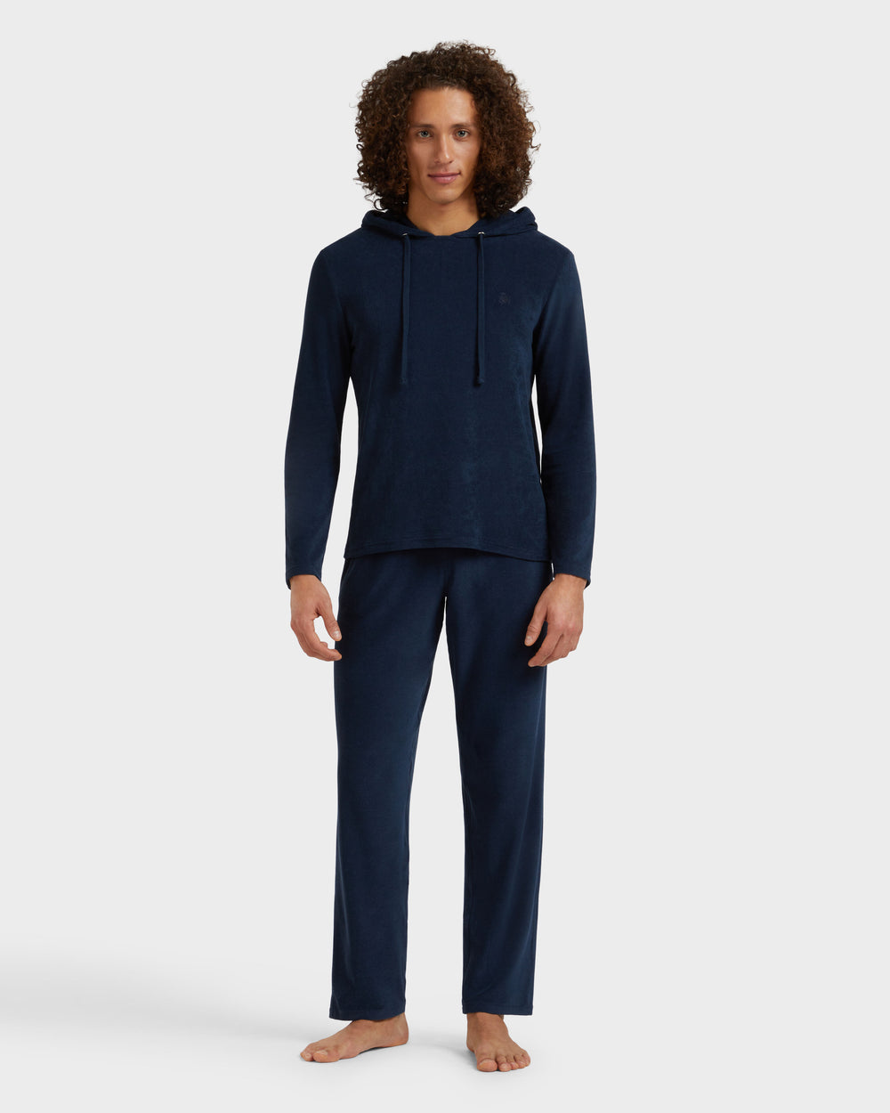 Terry Long-sleeves Hooded T-shirt / Vilebrequin Discount