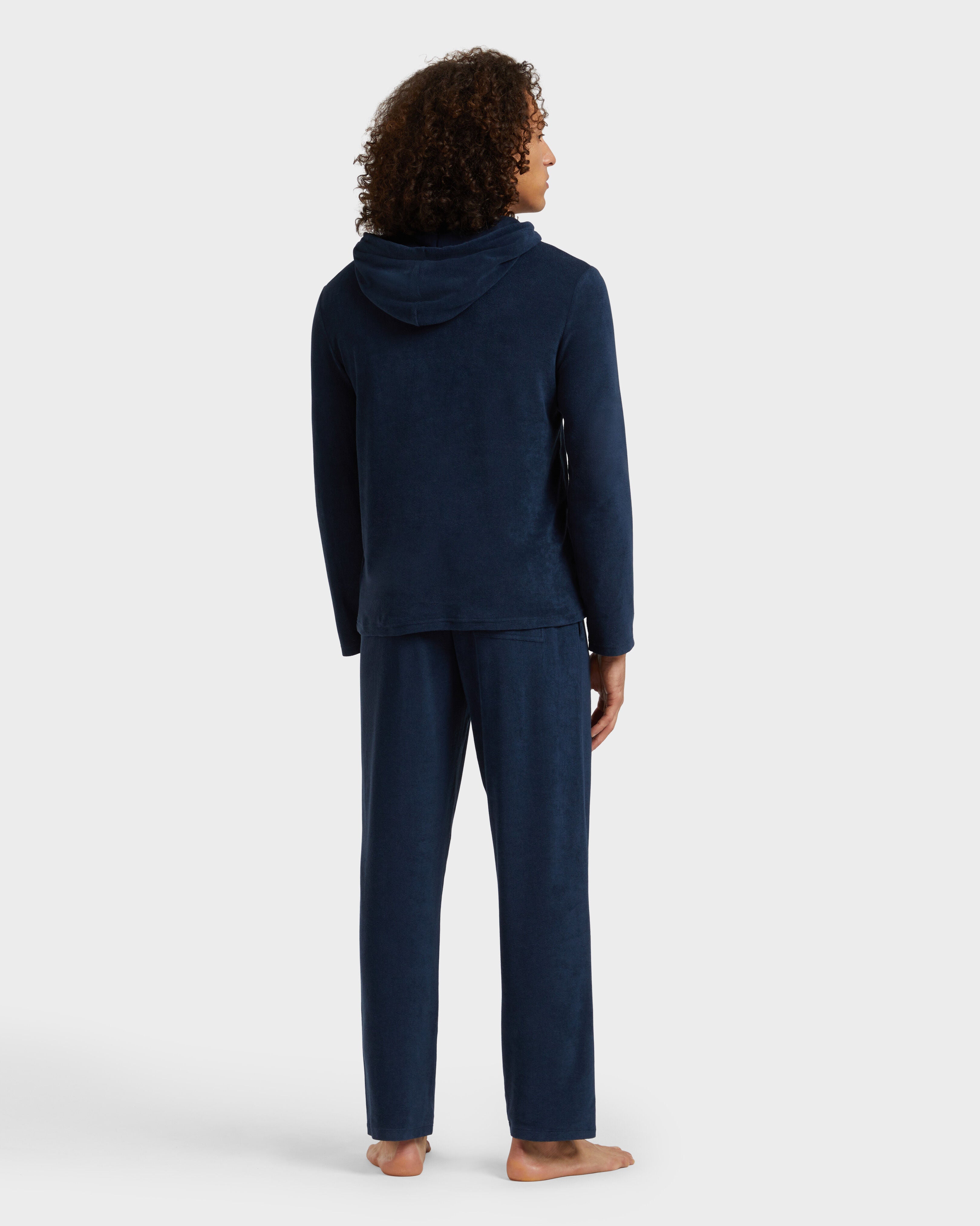 Terry Long-sleeves Hooded T-shirt / Vilebrequin Discount