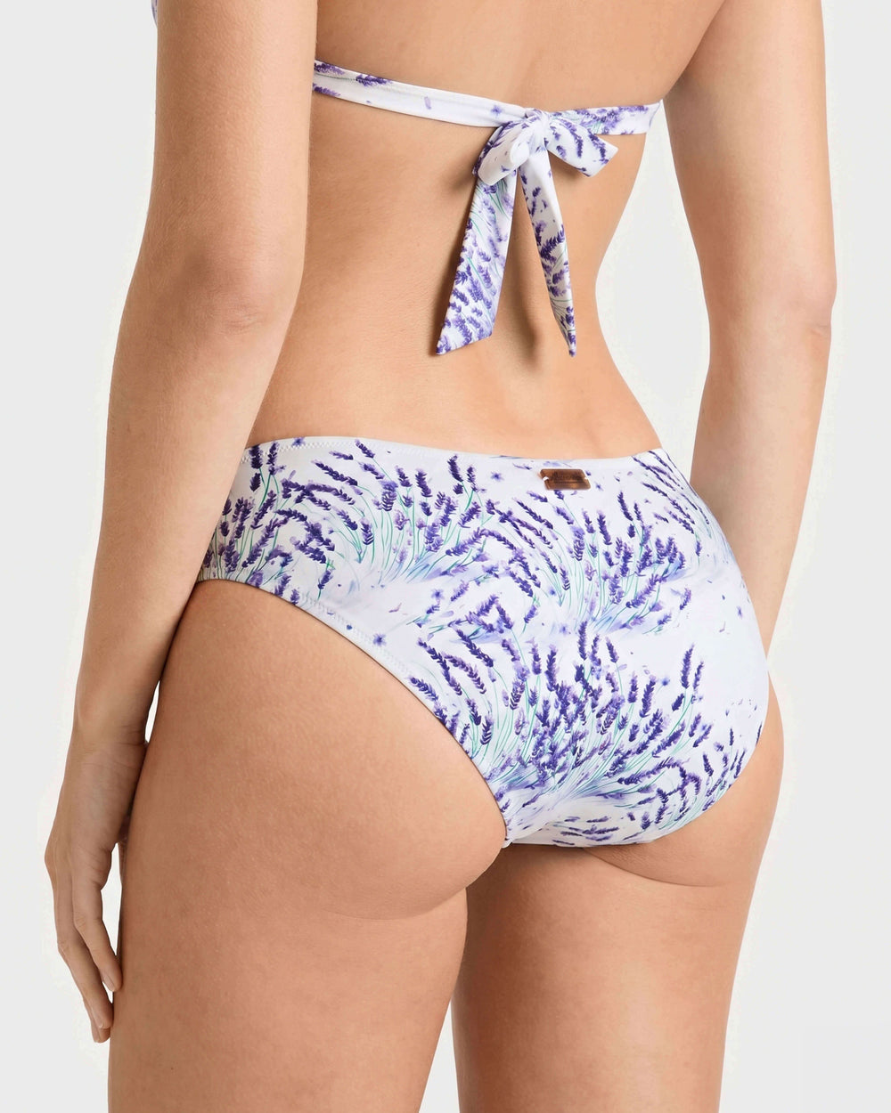 Mid Rise Bikini Bottom Lavender - White / Vilebrequin On sale