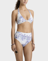 High-waisted Bikini Bottom Lavender - White / Vilebrequin For sale