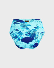 High-waisted Bikini Bottom Coral Reef - Blue Oxygene / Vilebrequin Sale