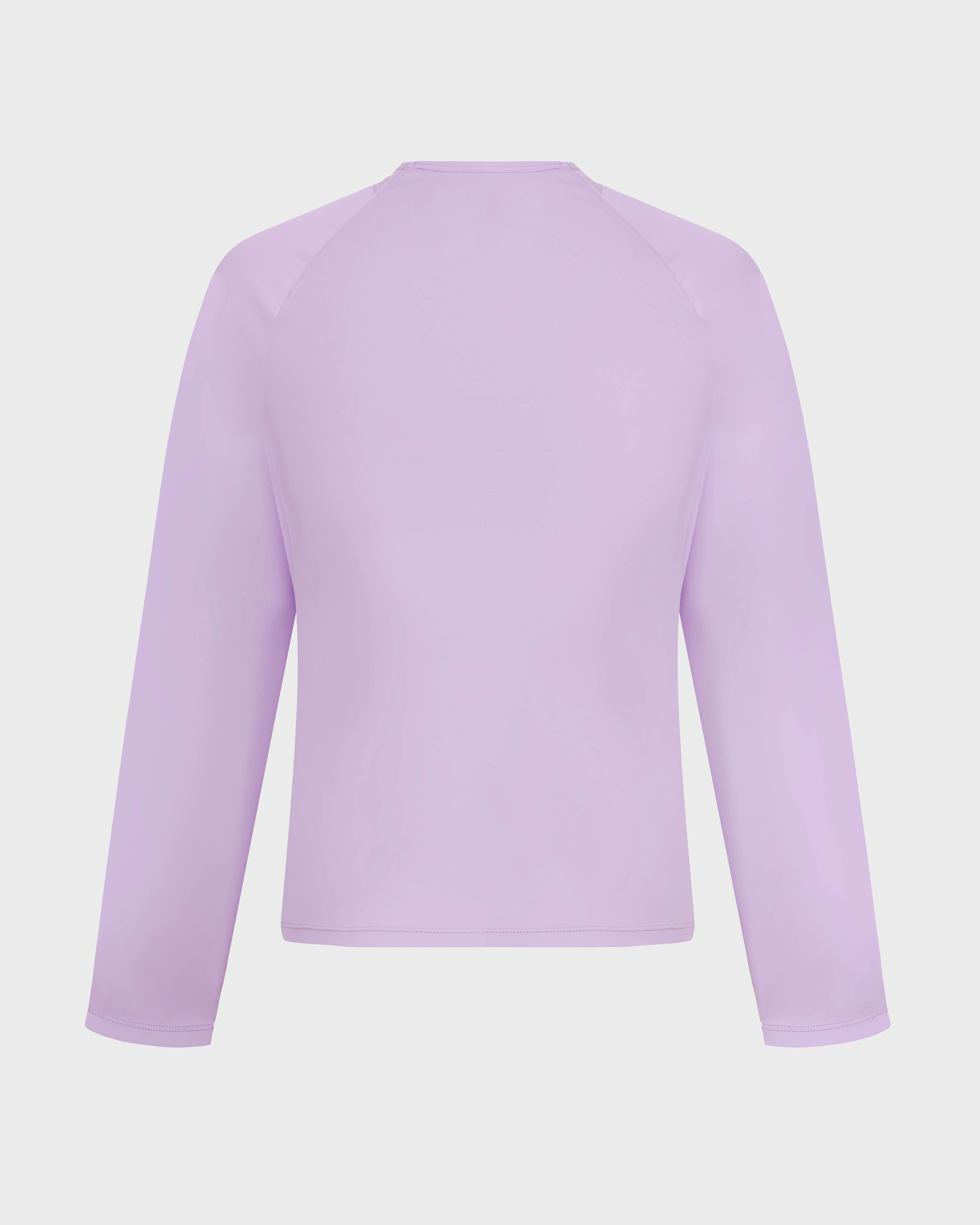 Long Sleeves Rashguard Top Solid - Purple Fleur / Vilebrequin Outlet