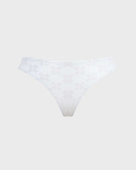Midi brief Bikini Bottom Turtle Monogram Jacquard - White / Vilebrequin On sale
