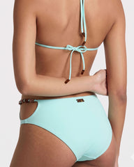 High-waisted Bikini Bottom Solid - Blue Oxygene / Vilebrequin US