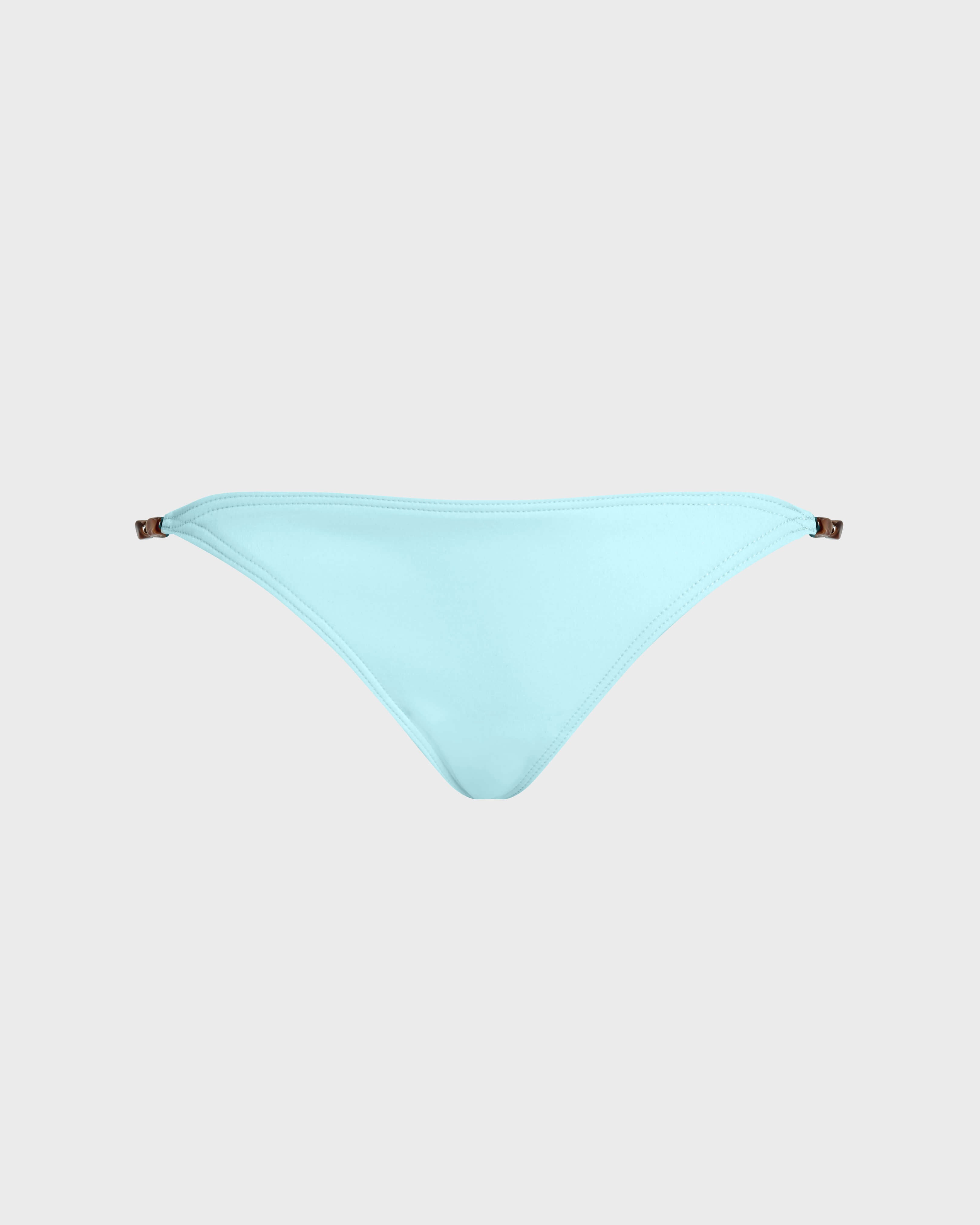 Mini Brief Bikini Bottom Pearl Detail Solid - Blue Oxygene / Vilebrequin New