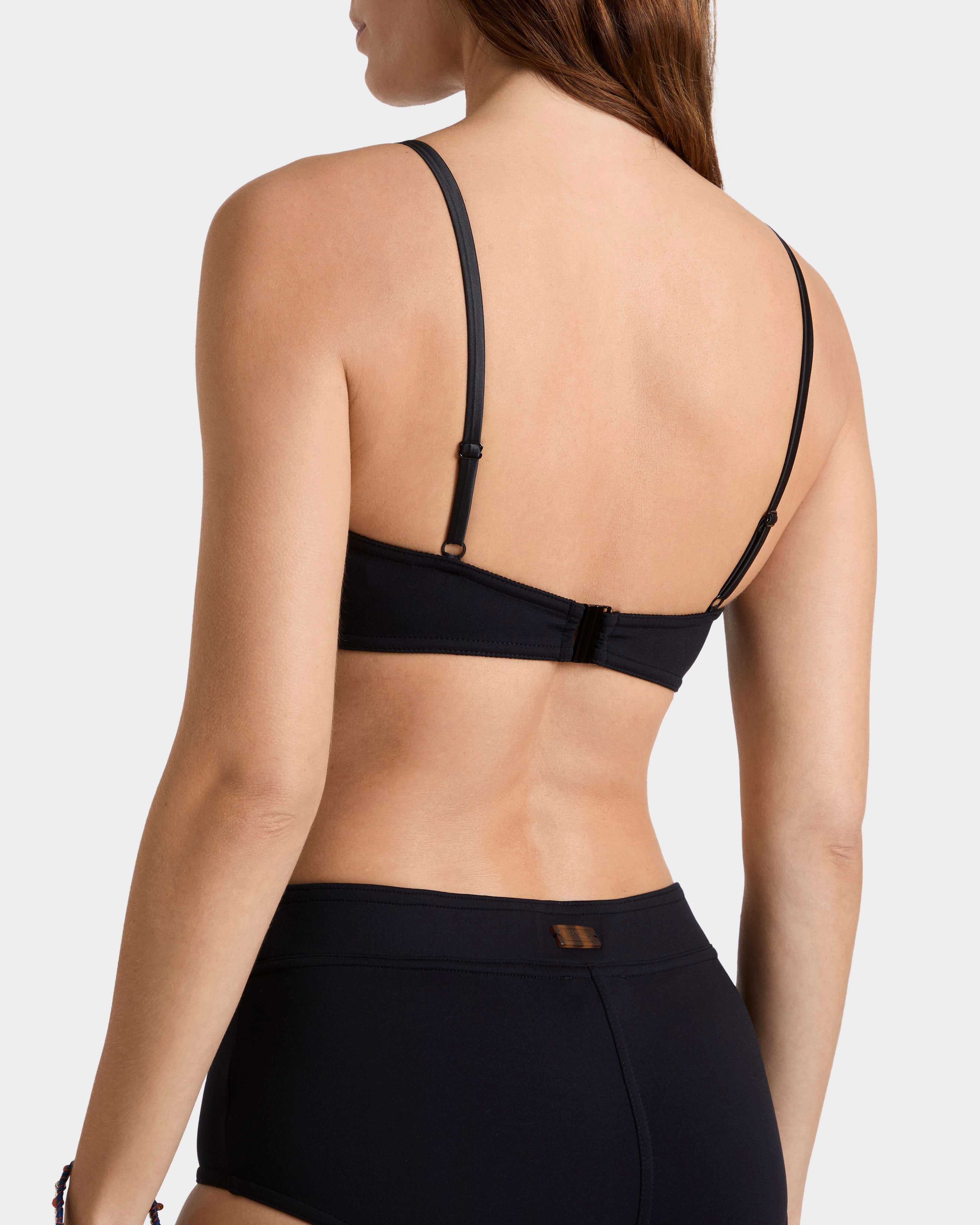 Sculpting Bralette Bikini Top Solid - Black / Vilebrequin Online
