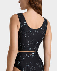 Tankini Top Bubble 3D - Black / Vilebrequin Discount