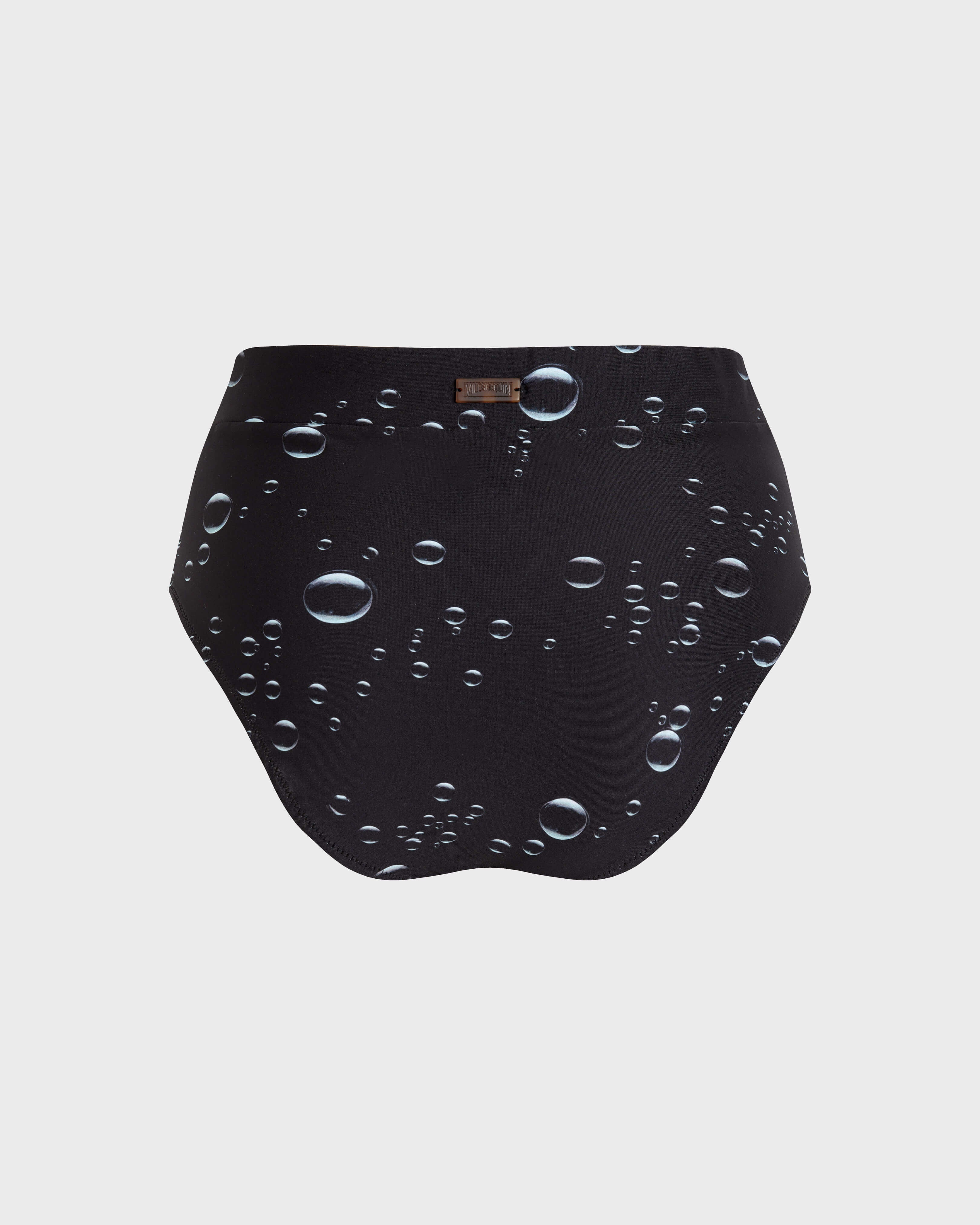 High-waisted Bikini Bottom Bubble 3D - Black / Vilebrequin US