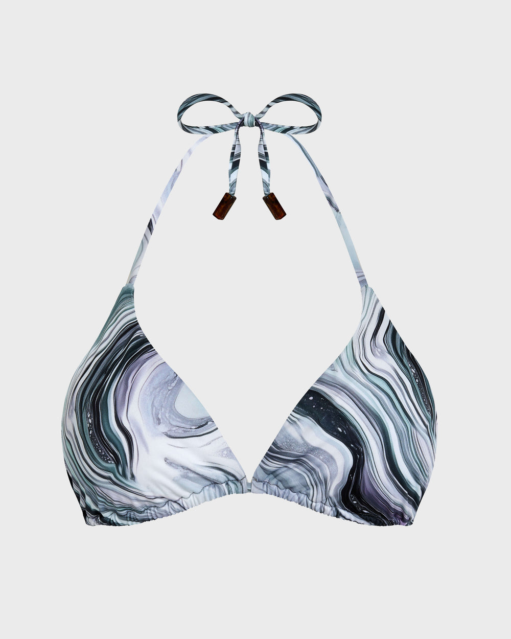 Triangle Bikini Top Marble - White / Vilebrequin New
