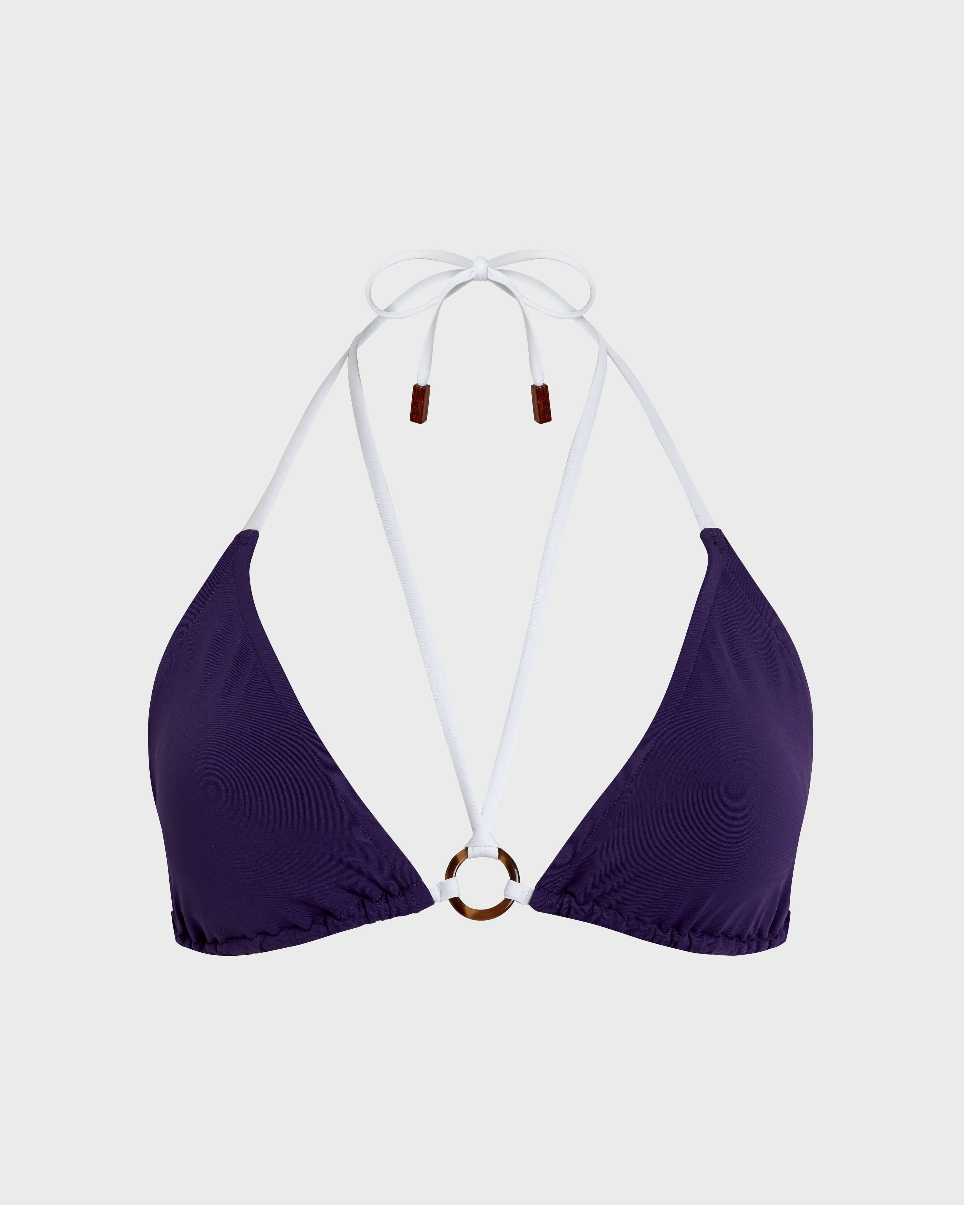 Triangle Bikini Top Solid - Purple Violette / Vilebrequin Sale