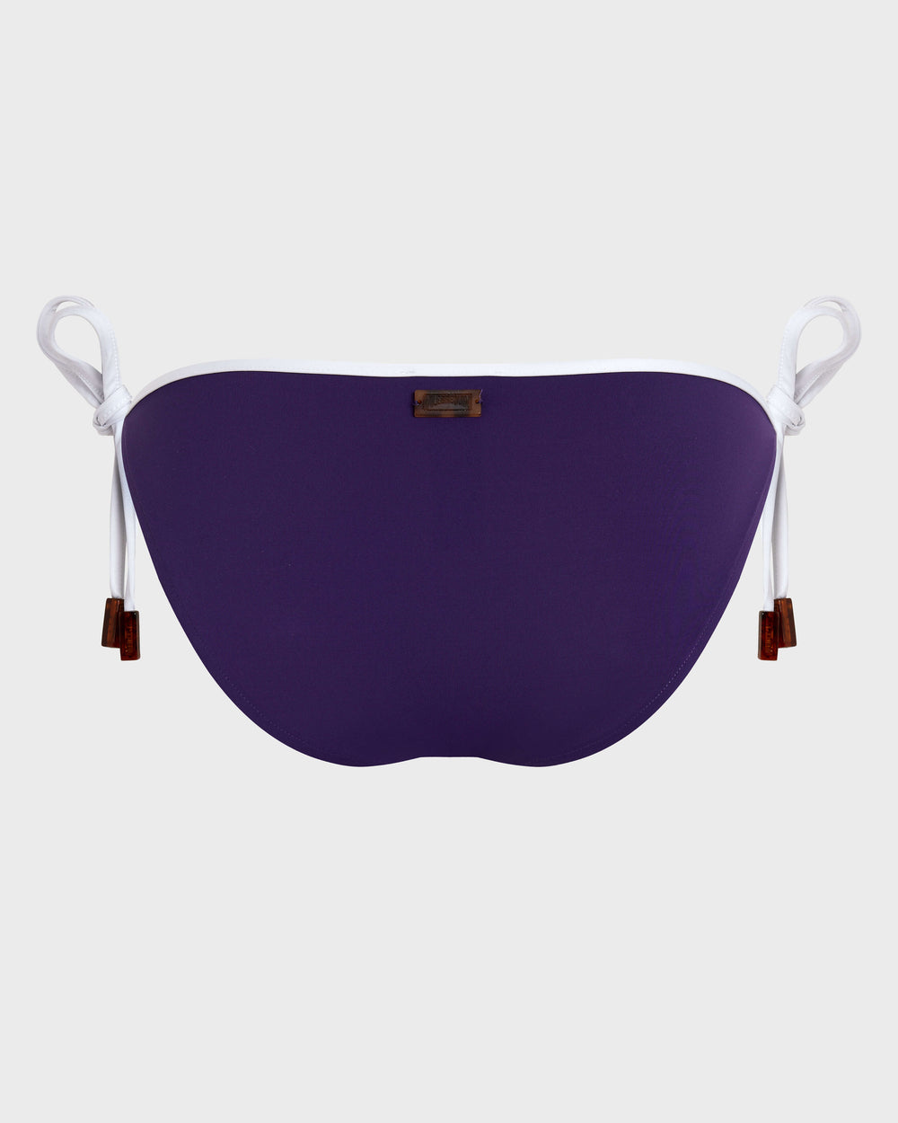 Side Tie Bikini Bottom Solid - Purple Violette / Vilebrequin On sale