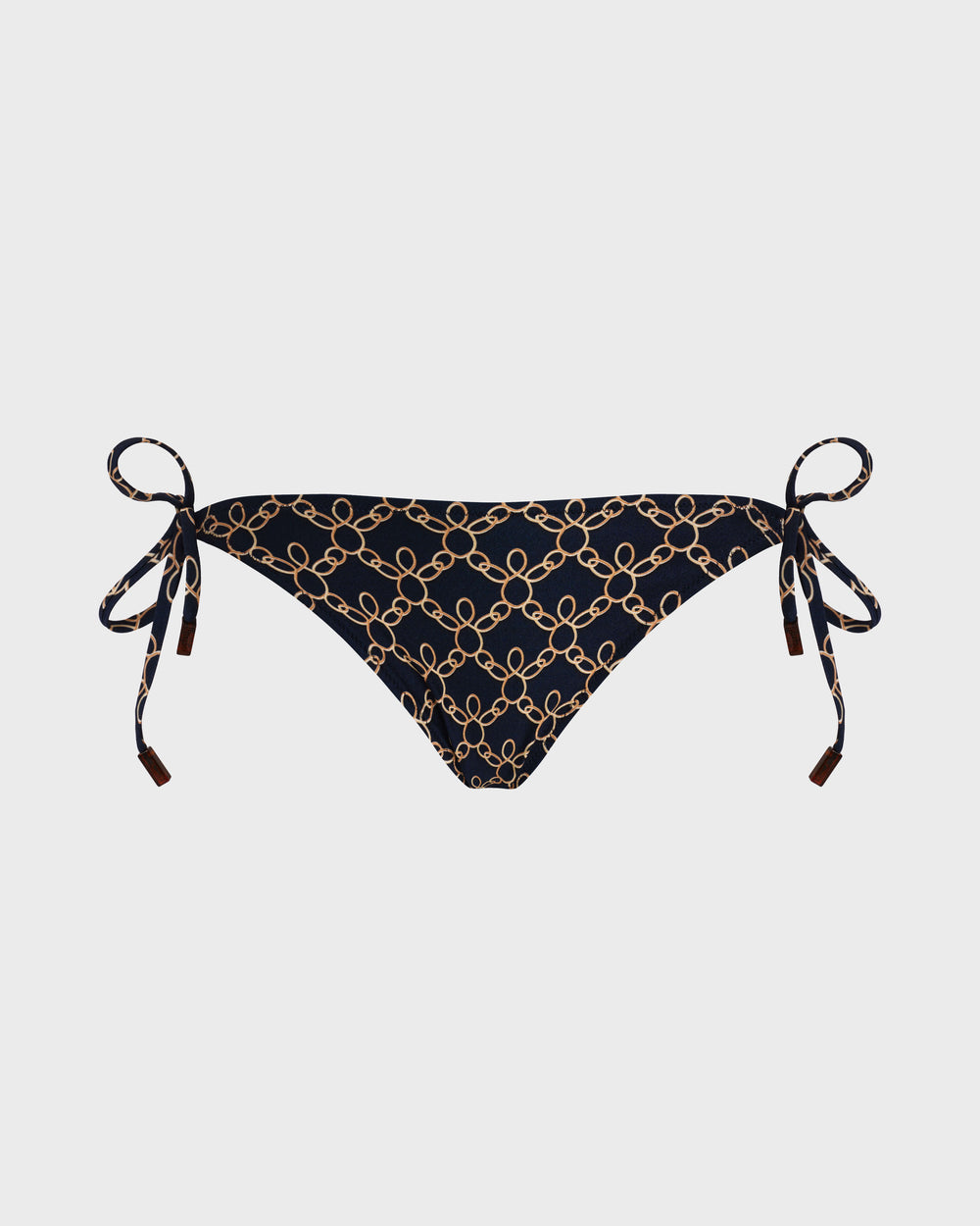 Side Tie Bikini Bottom Turtles Chain - Blue Navy / Vilebrequin Discount