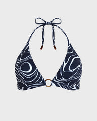 Halter Bikini Top Orcas - Blue Navy / Vilebrequin Outlet