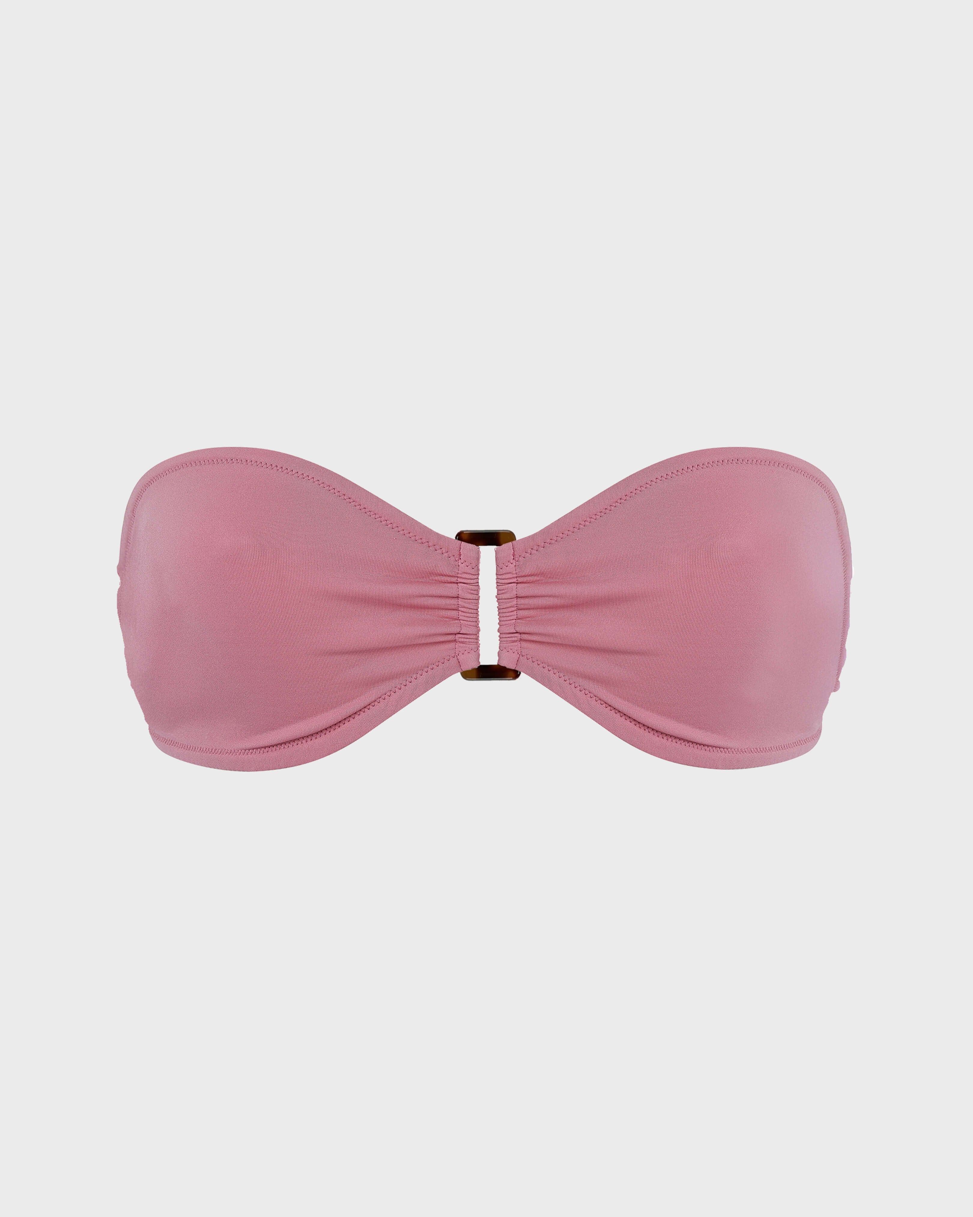 Bandeau Bikini Top Solid - Pink Boudoir / Vilebrequin New