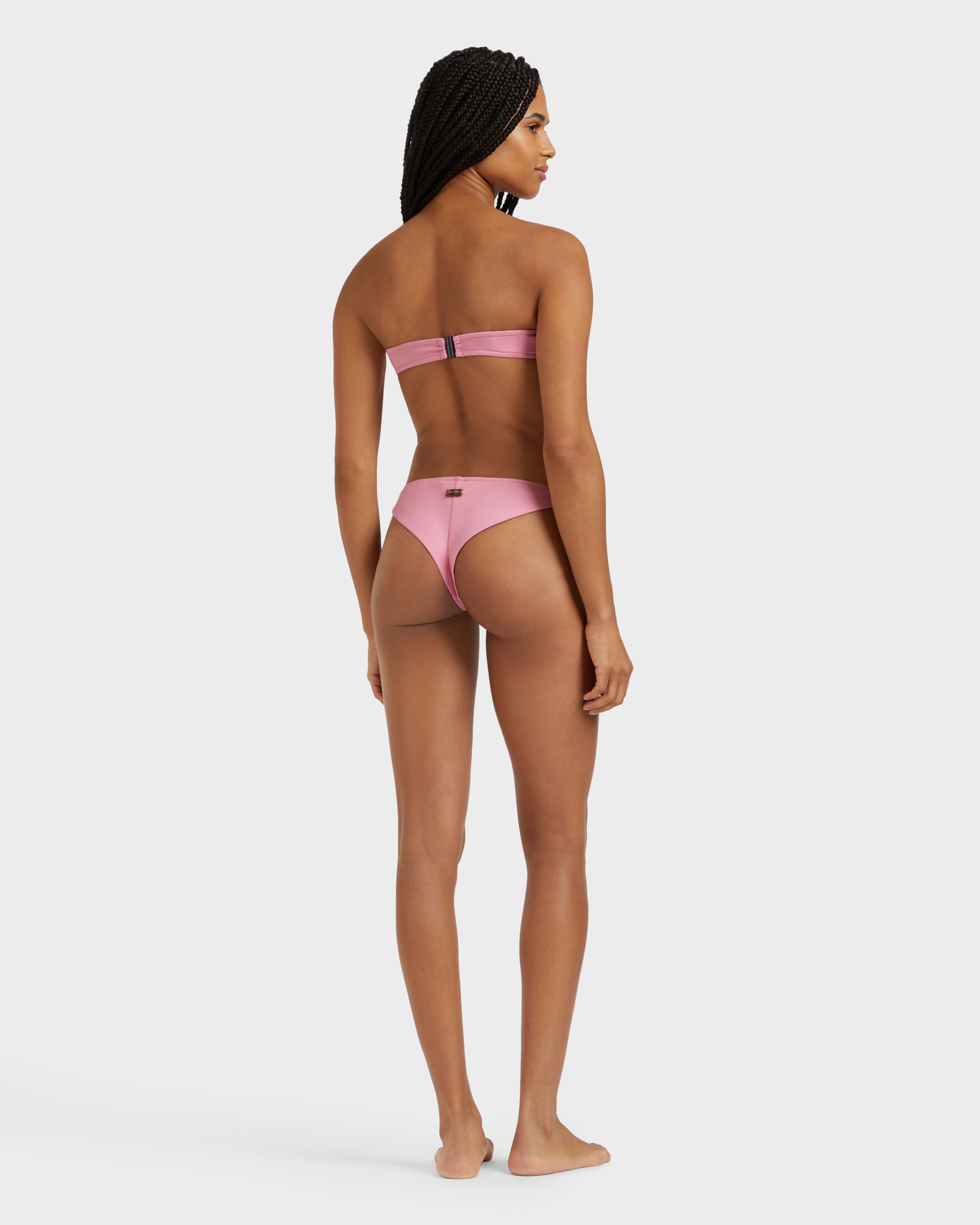 Tanga Bikini Bottom Solid - Pink Boudoir / Vilebrequin Online