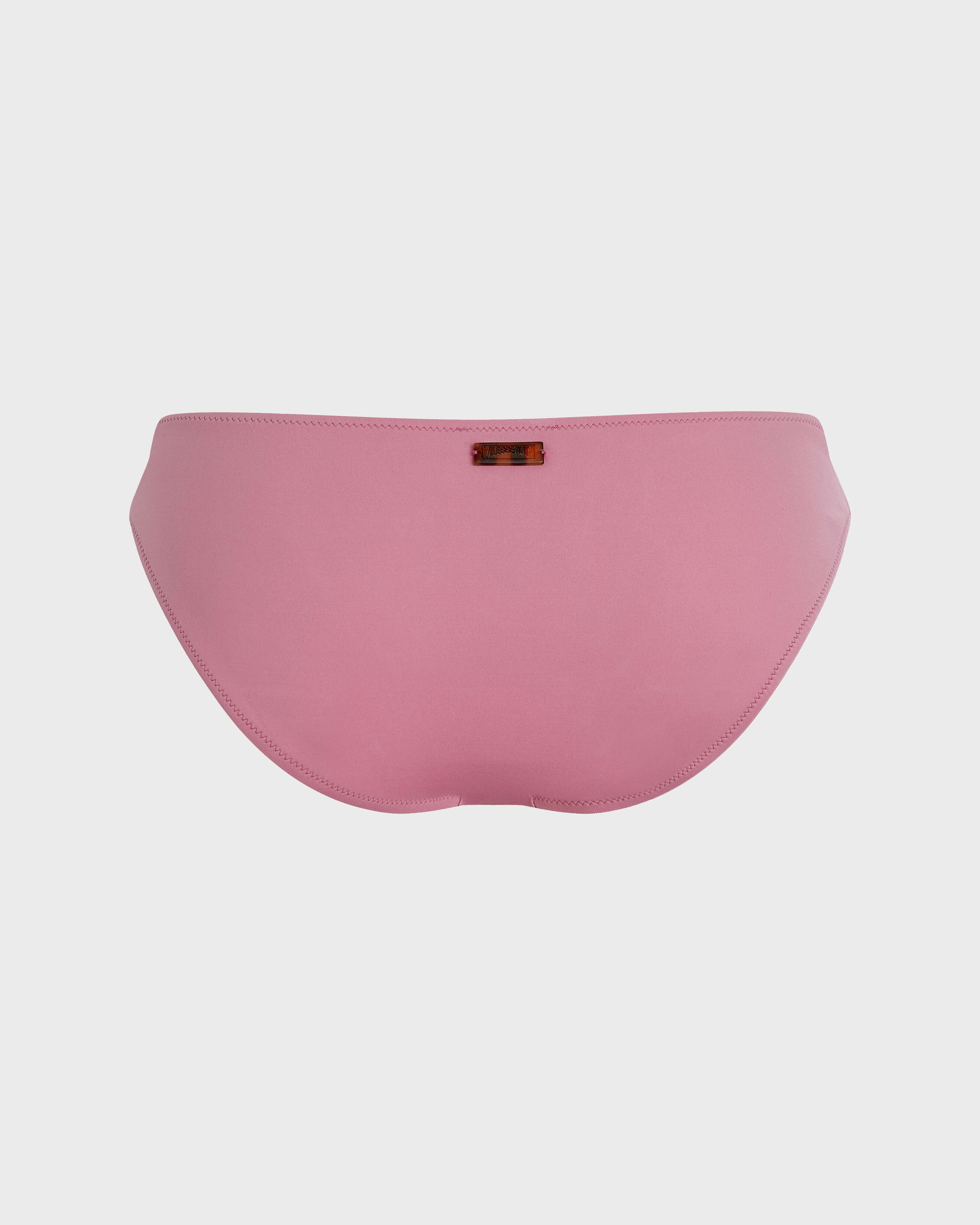 Mid Rise Bikini Bottom Solid - Pink Boudoir / Vilebrequin Sale