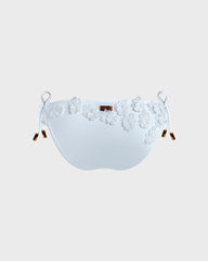 Bikini Bottom Embroidered Guipure Florale - White / Vilebrequin Discount