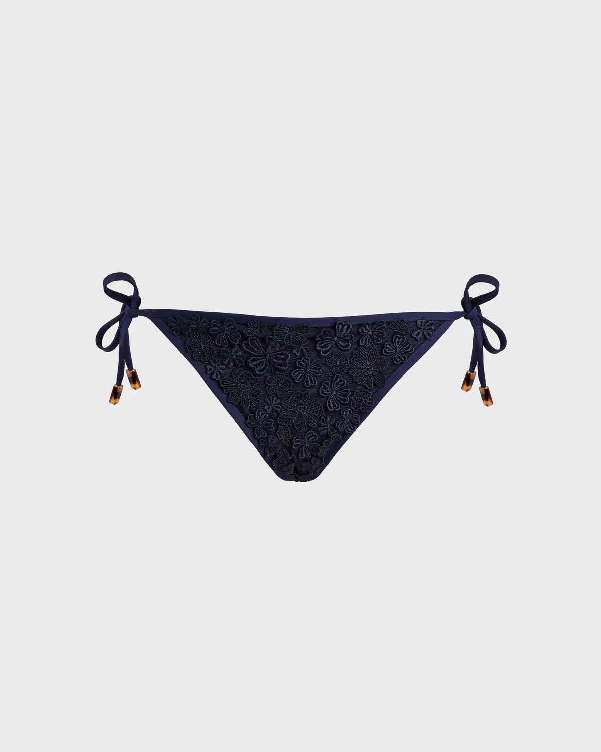 Bikini Bottom Embroidered Guipure Florale - Blue Navy / Vilebrequin Online