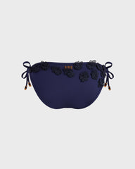Bikini Bottom Embroidered Guipure Florale - Blue Navy / Vilebrequin Online