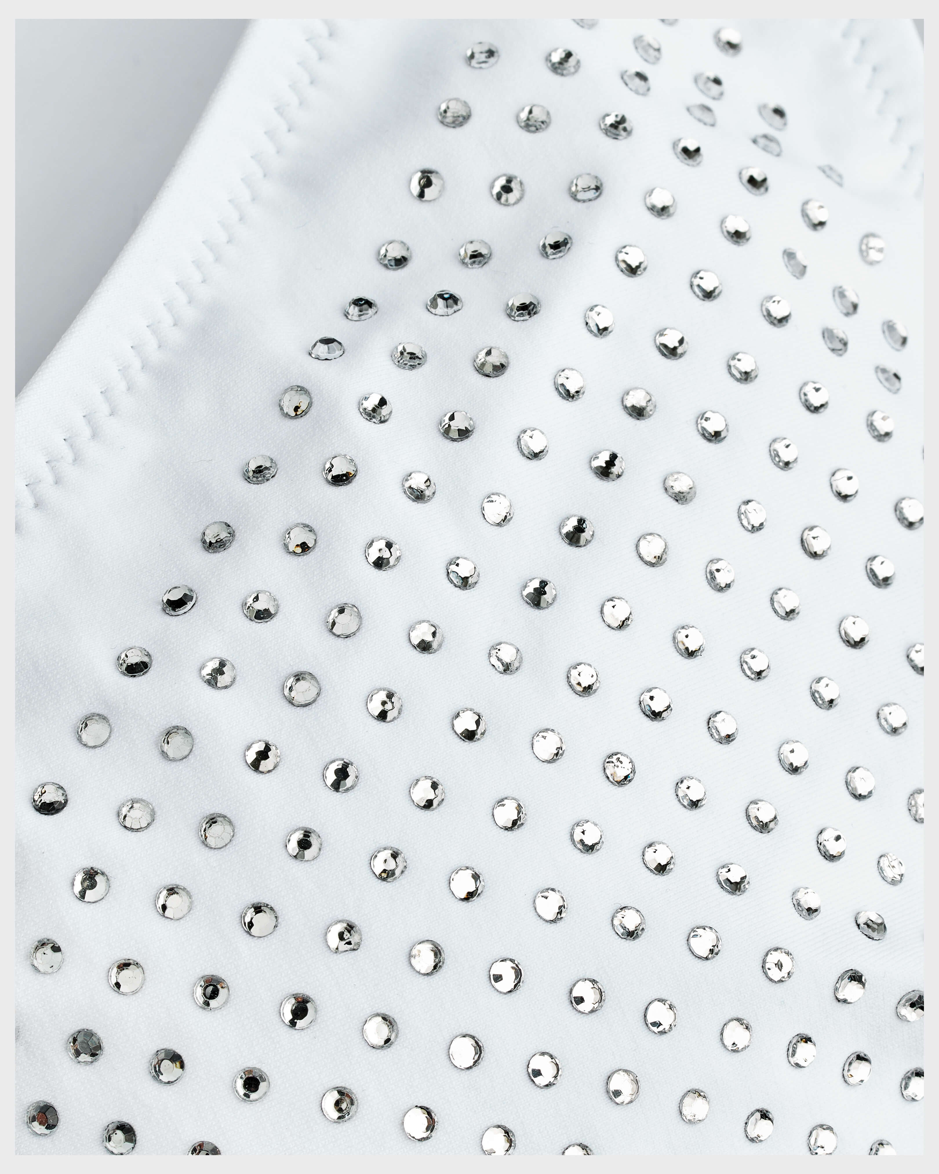 Mini brief Bikini Bottom Strass - White / Vilebrequin Outlet
