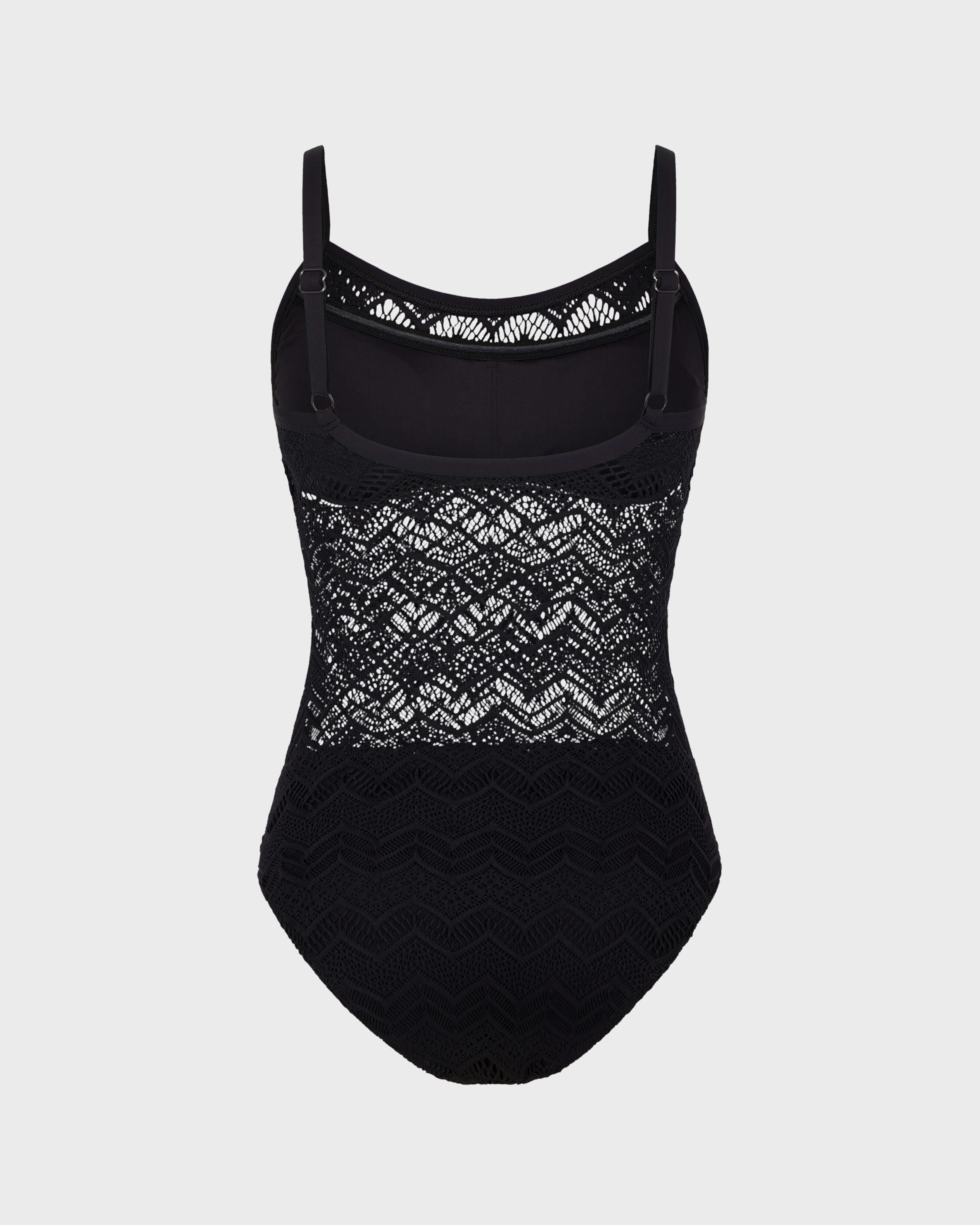 Lace One-piece Swimsuit - Black / Vilebrequin On sale