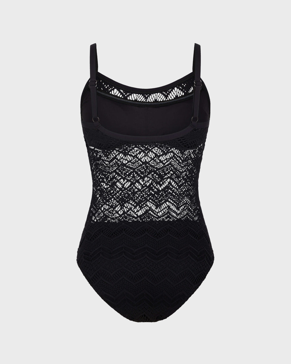Lace One-piece Swimsuit - Black / Vilebrequin On sale