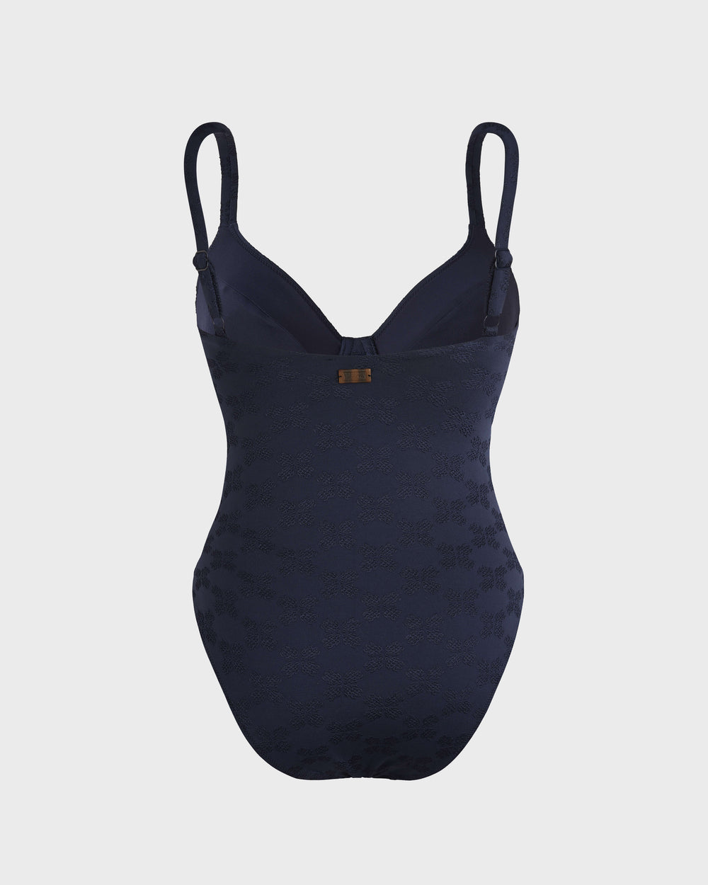 Underwire One-piece Swimsuit Turtles Monogram - Blue Navy / Vilebrequin For sale