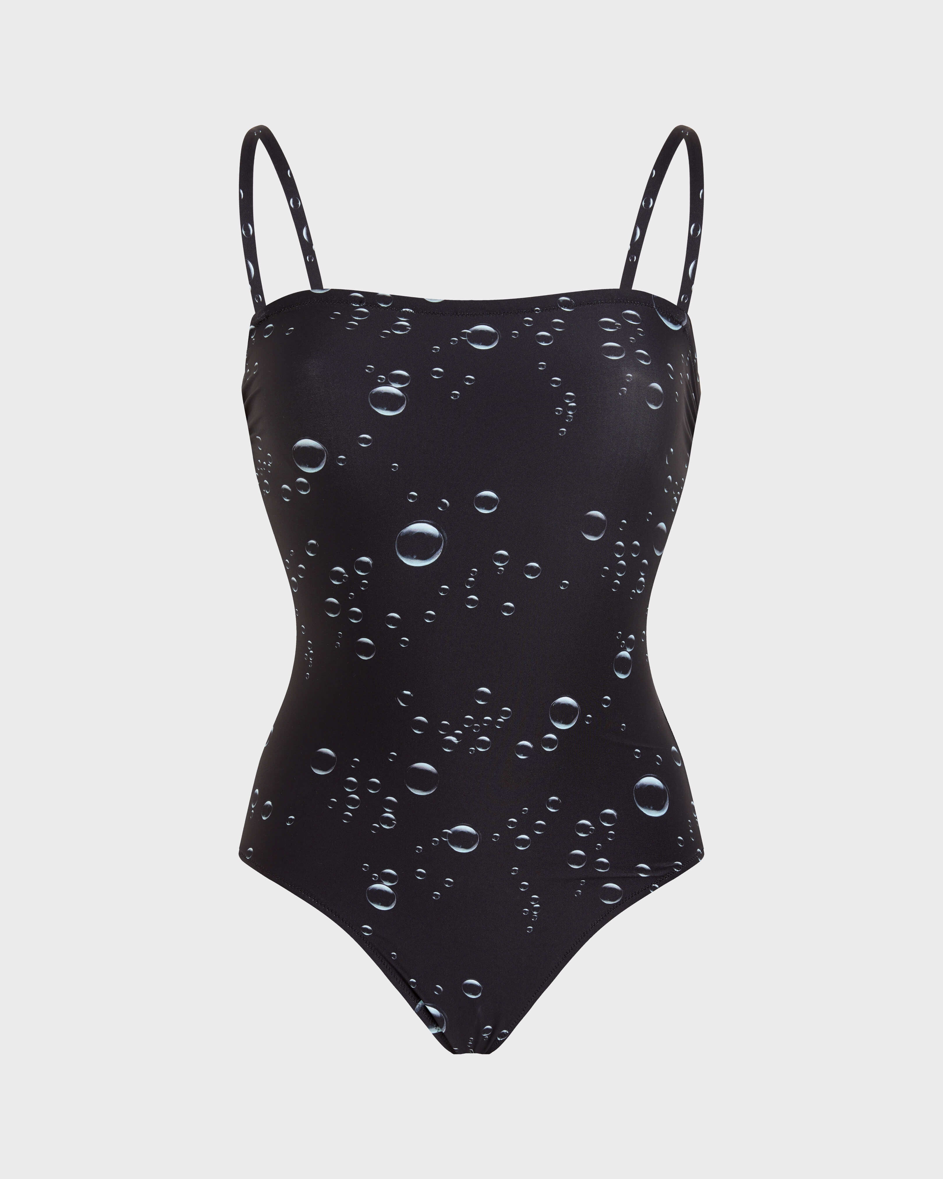 Bustier One-piece Swimsuit Bubble 3D - Black / Vilebrequin Discount