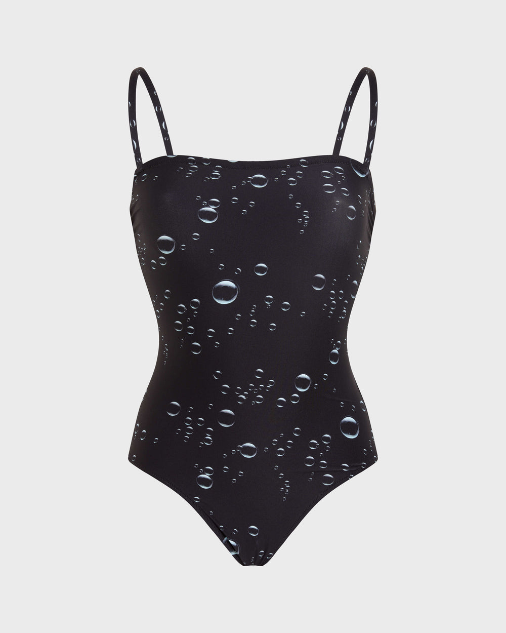 Bustier One-piece Swimsuit Bubble 3D - Black / Vilebrequin Discount