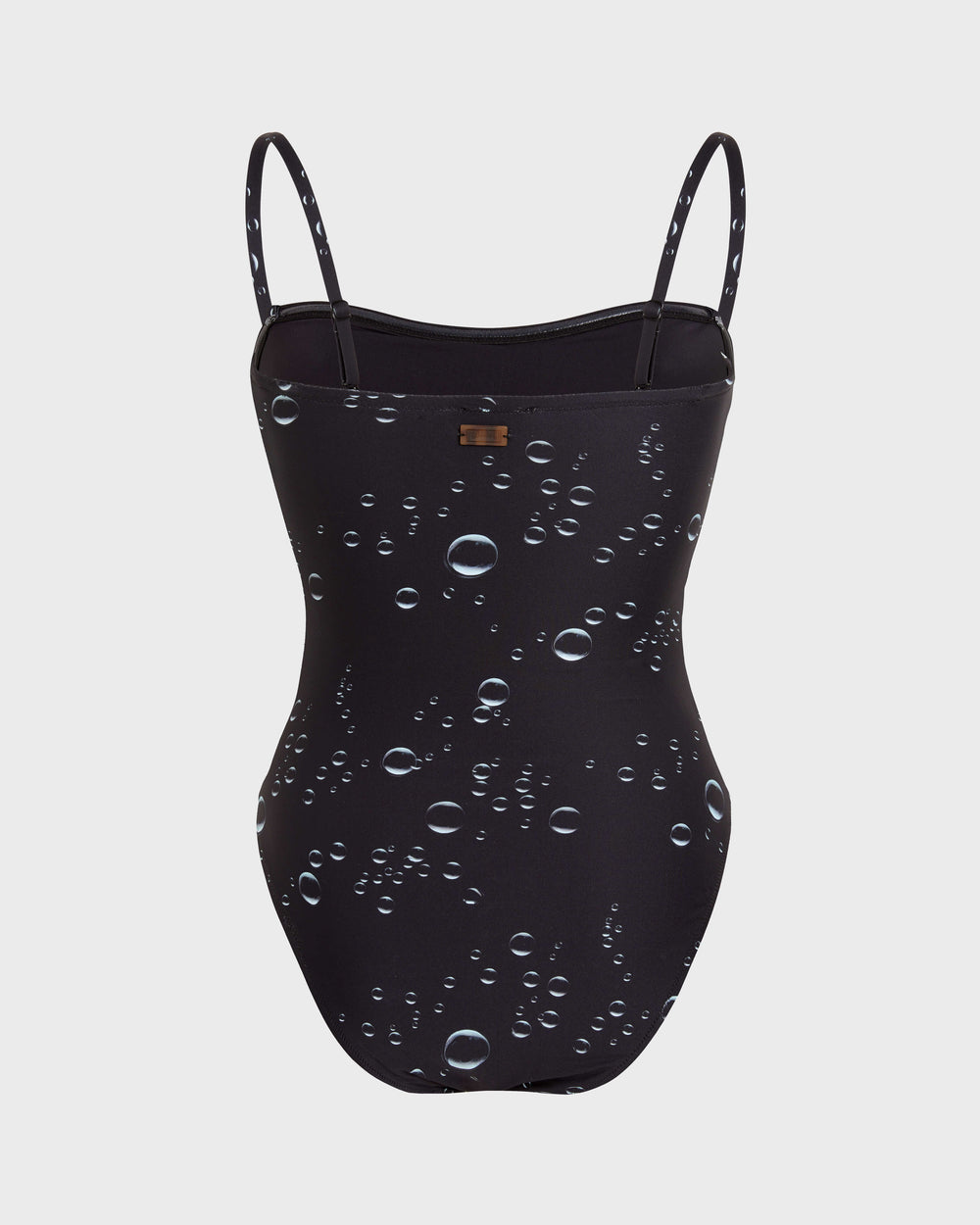Bustier One-piece Swimsuit Bubble 3D - Black / Vilebrequin Discount