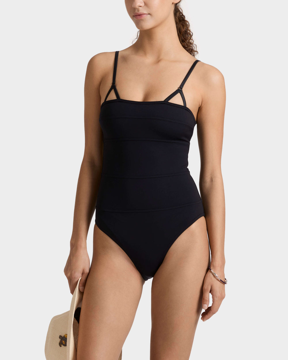 Sculpting One-piece Swimsuit Solid - Black / Vilebrequin Outlet
