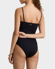 Sculpting One-piece Swimsuit Solid - Black / Vilebrequin Outlet
