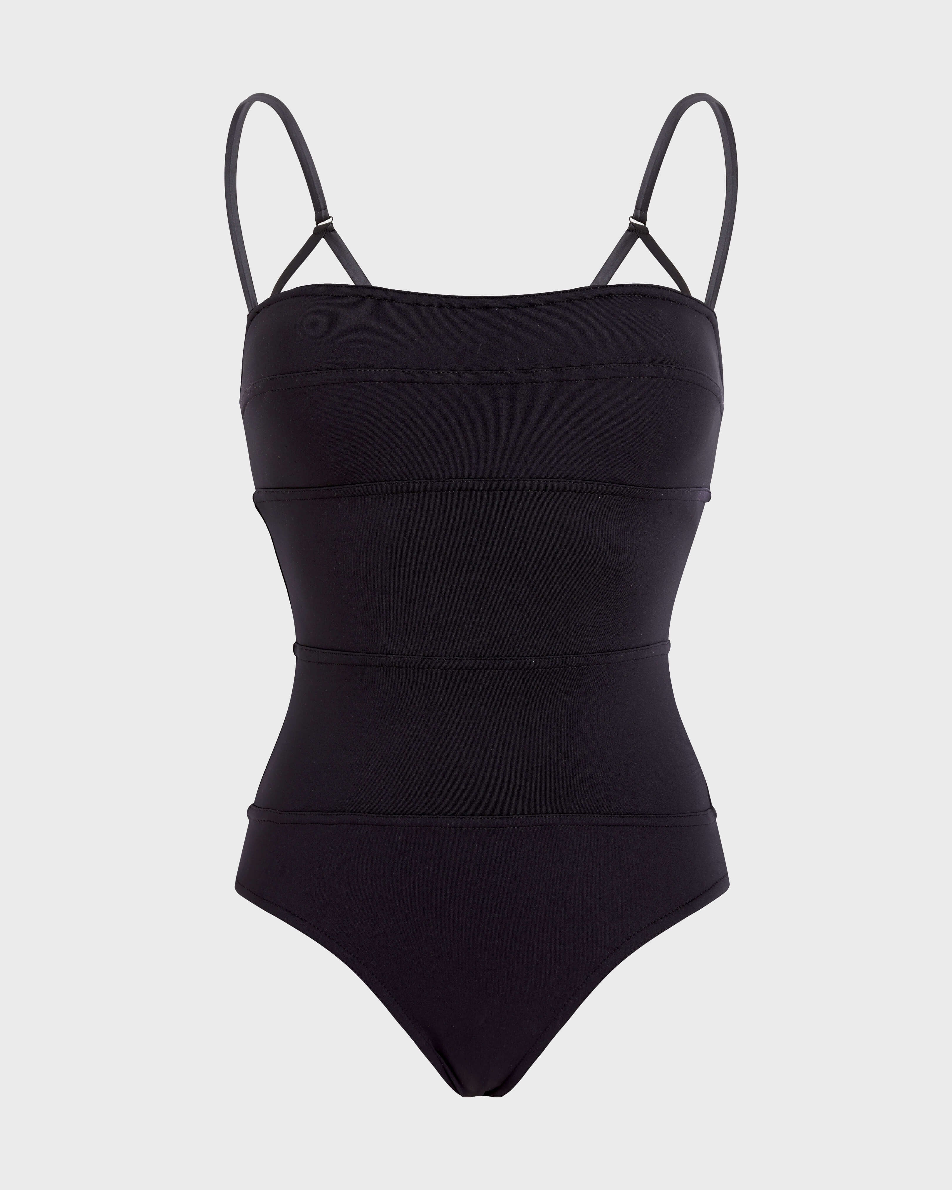 Sculpting One-piece Swimsuit Solid - Black / Vilebrequin Outlet