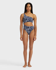 Asymmetric One-piece swimsuit Orcas - Blue Navy / Vilebrequin New