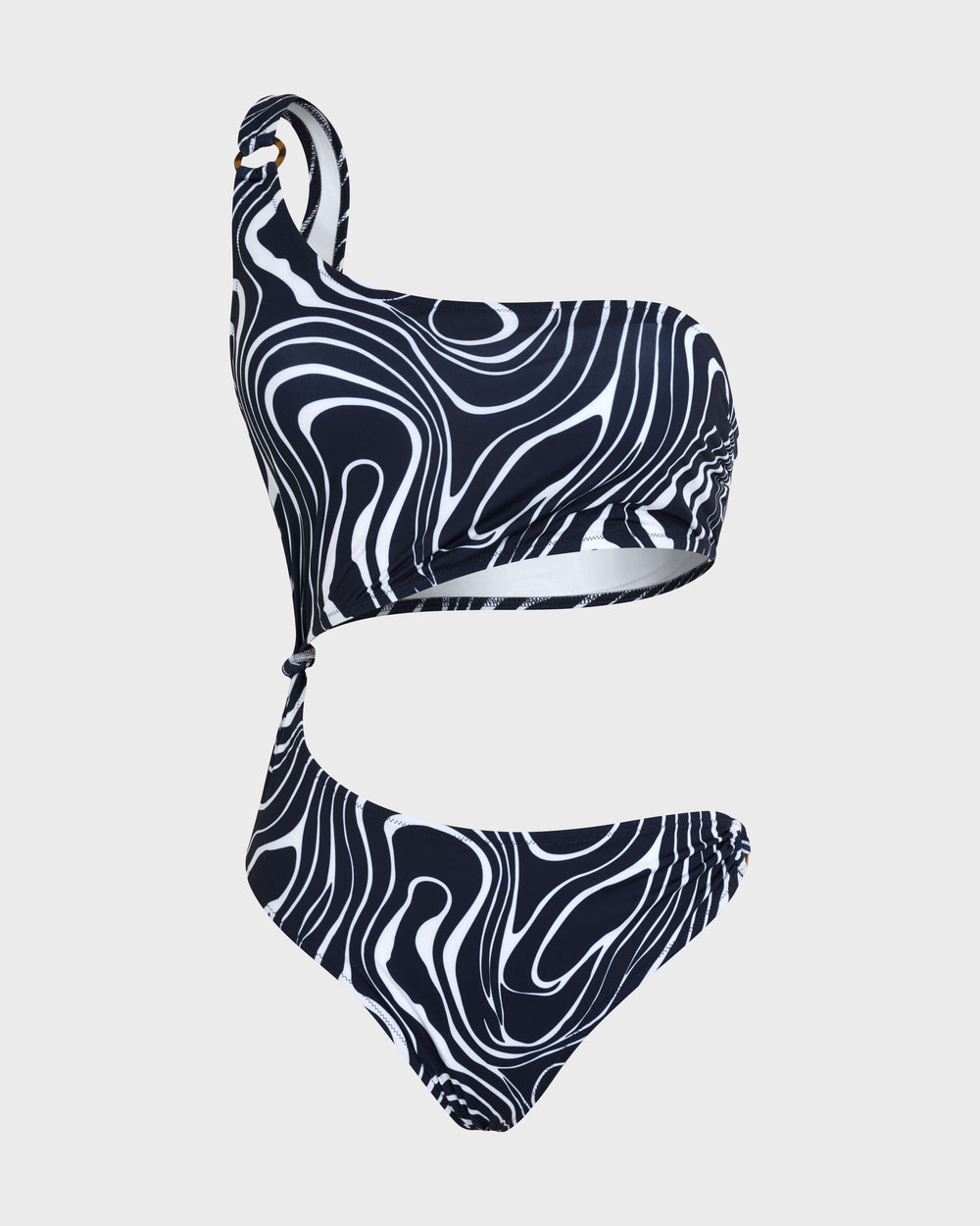 Asymmetric One-piece swimsuit Orcas - Blue Navy / Vilebrequin New