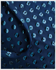 Bustier One-piece Swimsuit Relief Sparkling - Blue Navy / Vilebrequin Online