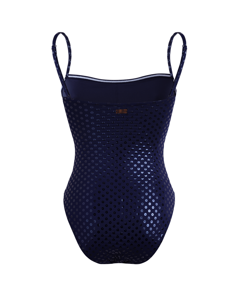 Bustier One-piece Swimsuit Relief Sparkling - Blue Navy / Vilebrequin Online