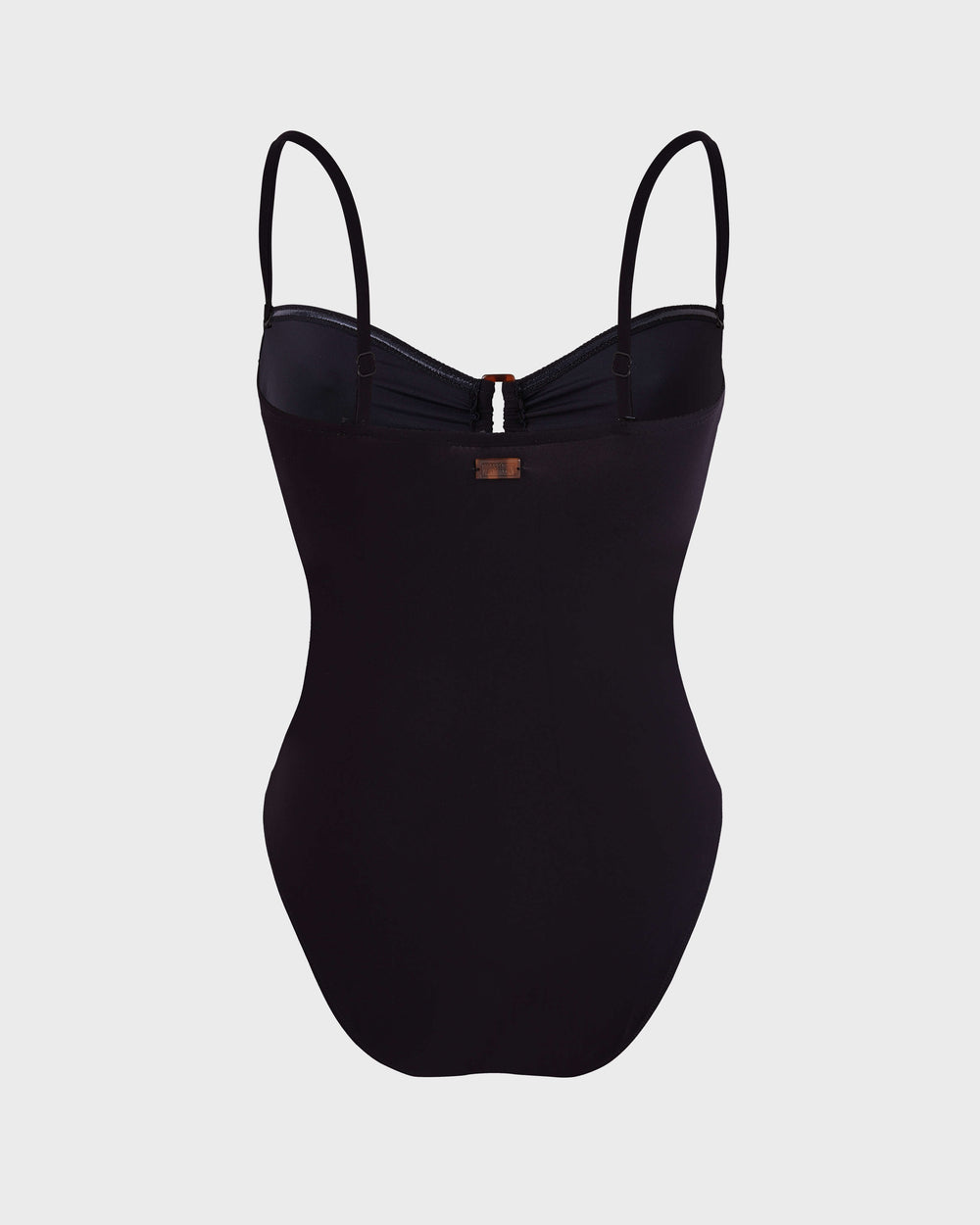 Bandeau One-piece Swimsuit Solid - Black / Vilebrequin Sale