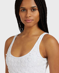 One-piece swimsuit Embroidered Flowers - White / Vilebrequin For sale
