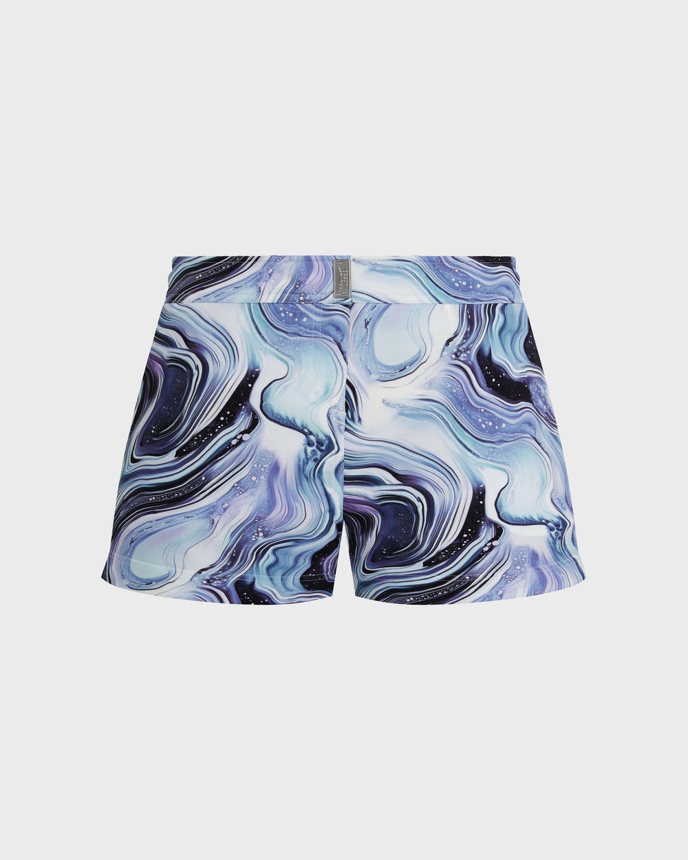 Flat belt Stretch Swim Trunks Marble - White / Vilebrequin New