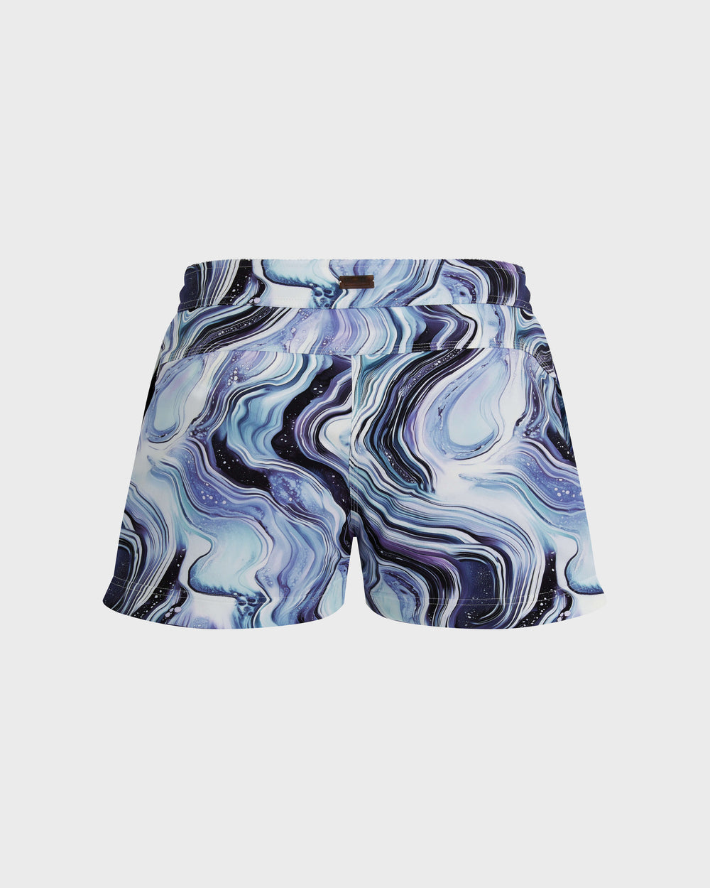 Flat belt Stretch Swim Trunks Marble - White / Vilebrequin New